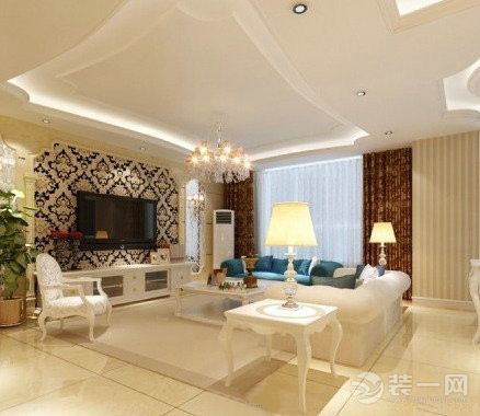 典雅欧式浪漫三居室装修效果图