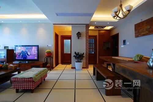 85平米新中式装修效果图 硬装8万就可以搞定